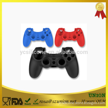 Soft rubber gel Silicone case shell Cover Skin Protective Cover for PS4 wireless controller